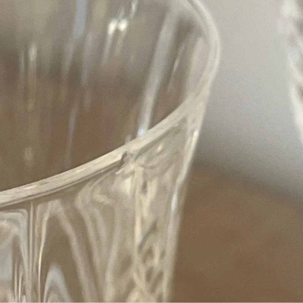 Cristal De Flandre Salzburg Genuine Lead Crystal Wine Glass Set Of 4